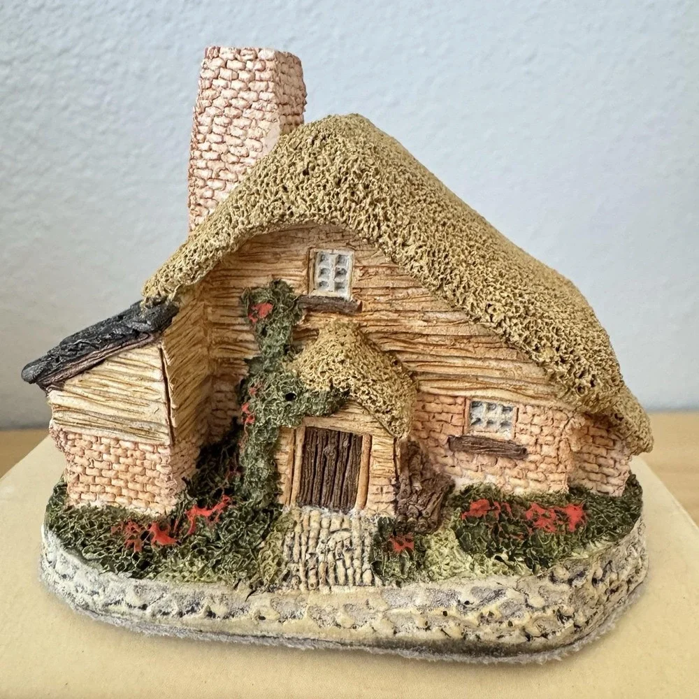 Vintage 80s Signed David Winter Ivy Drover's Cottage English Houses Figurine Lot